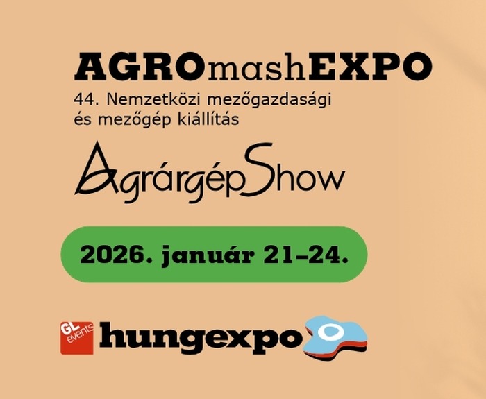 44. AGROmashEXPO - AgrárgépShow Kiállítás MARKETING DÍJ