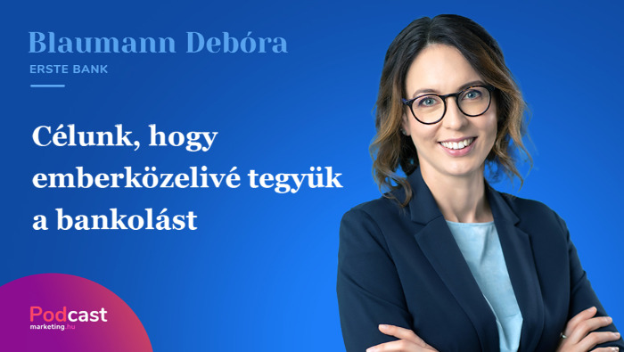 Blaumann Debóra – Célunk, hogy emberközelivé tegyük a bankolást