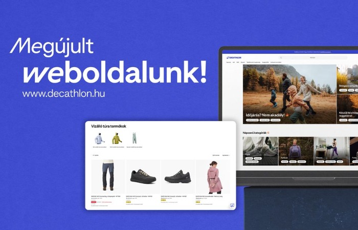 Teljesen megújult a Decathlon weboldala