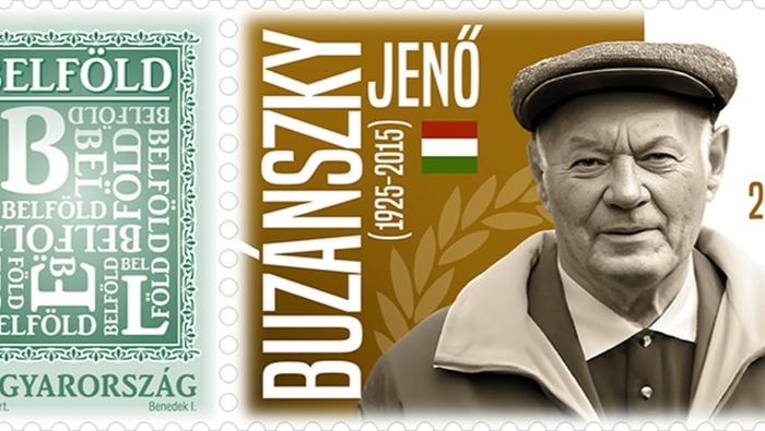 A Magyar Posta bélyeget adott ki Buzánszky Jenő tiszteletére