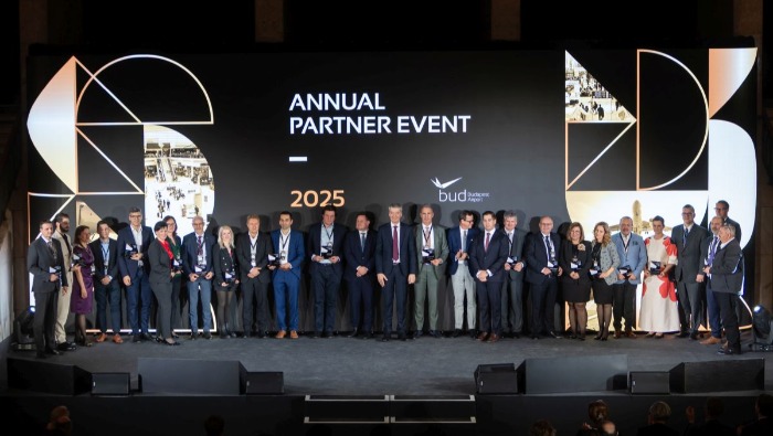 Átadta éves partneri díjait a Budapest Airport