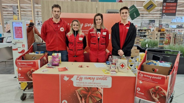 Két hétvége alatt több adomány gyűlt össze az Auchanban, mint tavaly