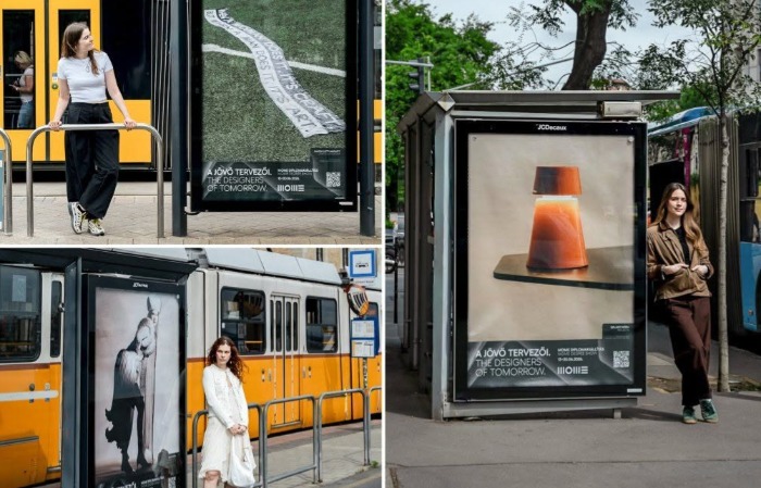 A jövő tervezői: MOME-s diplomamunkákkal lepi el Budapestet a JCDecaux