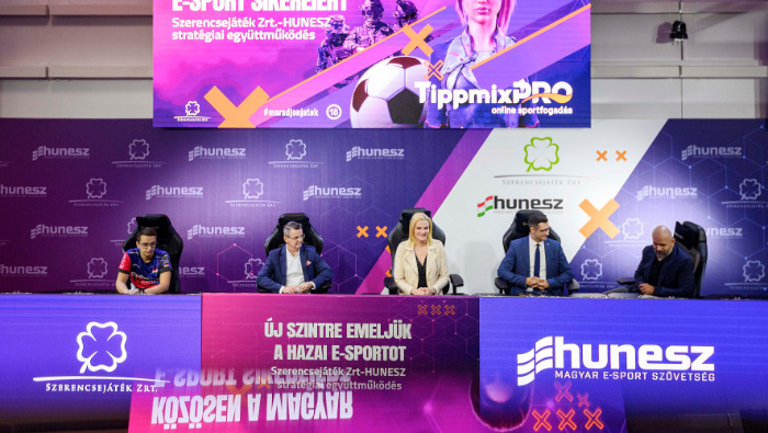 A Szerencsejáték Zrt. lett a magyar e-sport válogatott főszponzora