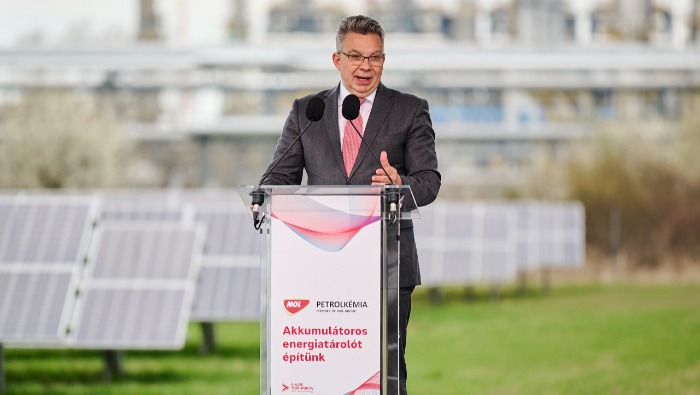 Akkumulátoros Energiatárolót épít a MOL Petrolkémia