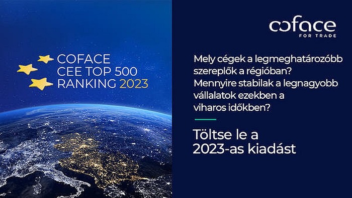 Megjelent az idei Coface CEE TOP 500
