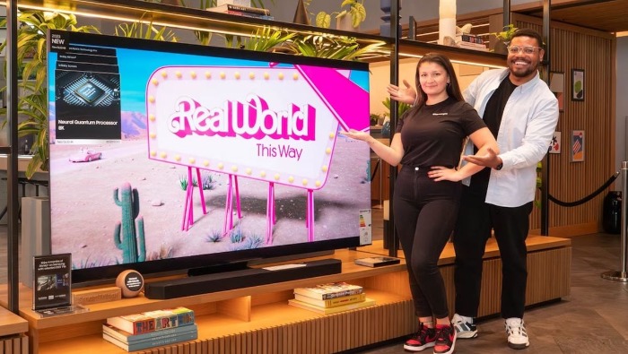 A Barbie mozifilm megjelenését ünnepli a Samsung