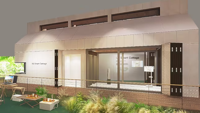 Fenntartható okosházat mutat be az LG a 2023-as IFA kiállításon