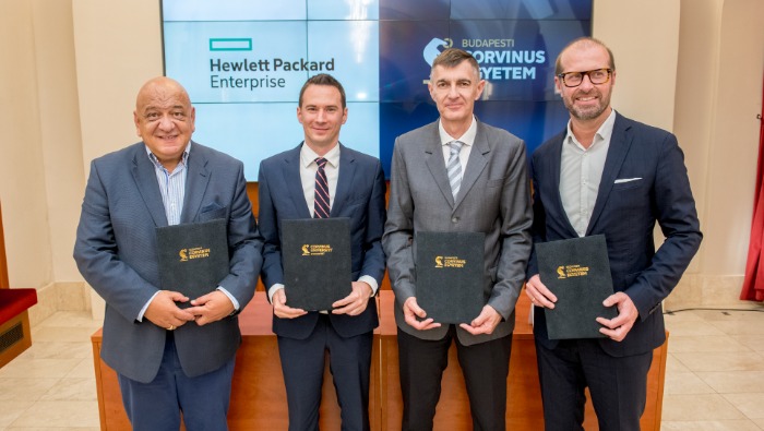 A Corvinus és a Hewlett Packard összefogásában támogatja a diákokat