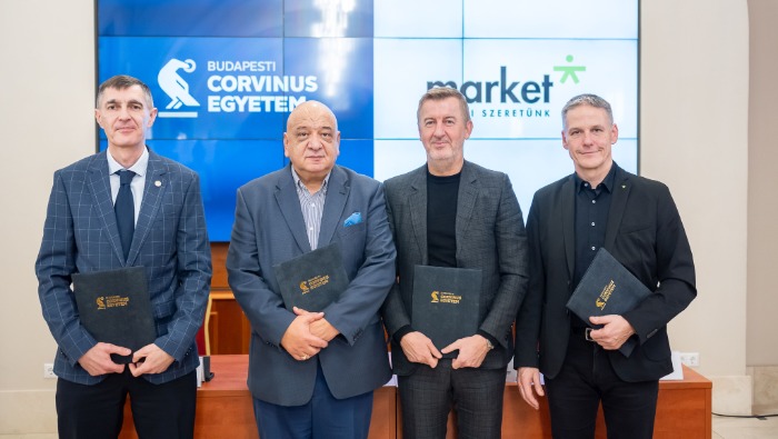 Együttműködési megálla-podást írt alá a Corvinus és a Market Építő Zrt.