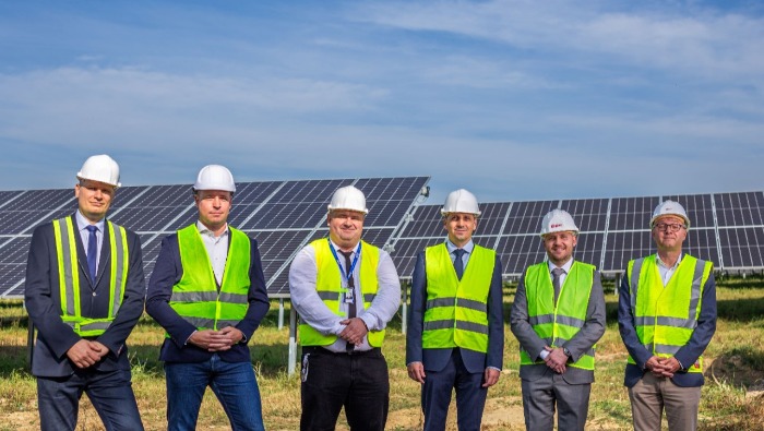 Az E.ON napelemparkot épített a AGC Glass Hungary számára