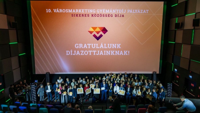 Városmarketing gyémántokat kaptak a városok 