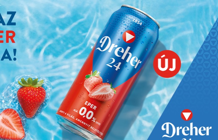 Eperízű alkoholmentes sört dobott piacra a Dreher