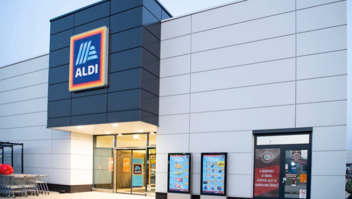 Modernizálás néhány nap alatt a bajai ALDI-ban 
