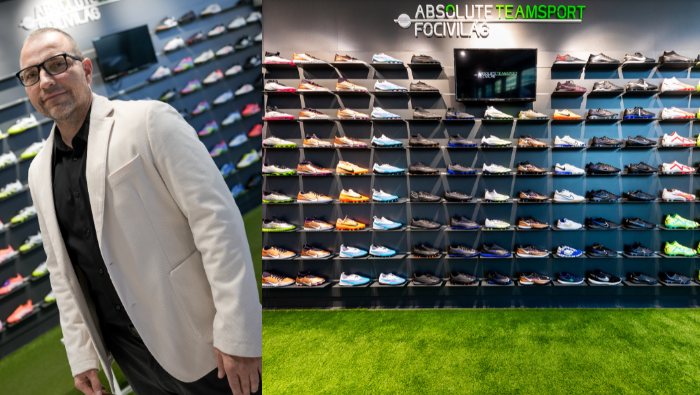 Akad olyan futballista, aki gyerekkora óta nálunk veszi a cipőjét!