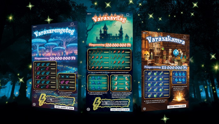 150 legalább milliós nyereményt kínál az új Varázsvilág sorsjegycsalád
