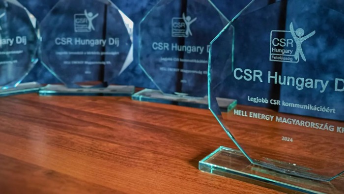 A HELL ENERGY a CSR Hungary Díj nyertese 2024-ben!