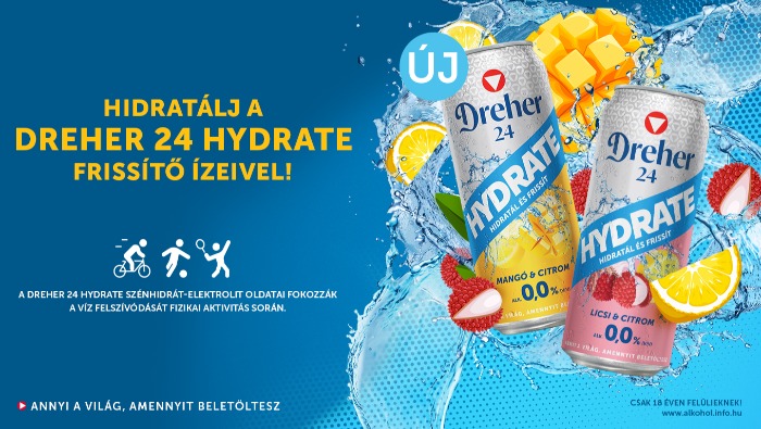 Funkcionális alkoholmentes sört mutatott be a Dreher