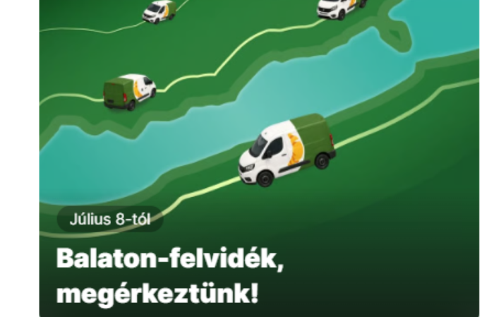 Milyen uborkaszezon? A kifli.hu tovább bővíti elérhetőségét a Balaton környékén