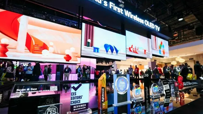 Több mint 220 elismerést zsebelt be az LG a CES-en