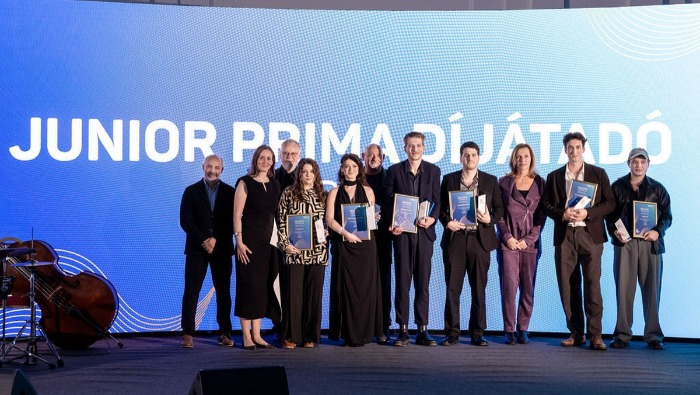 Átadták a színház-, film- és táncművészeti Junior Prima díjakat