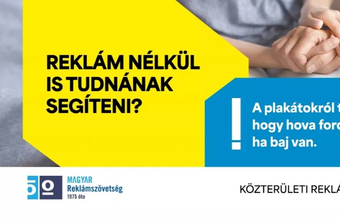 Kevesebb plakát, több közcélú üzenet: kampányt indít és kvótát javasol a Magyar Reklámszövetség
