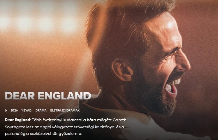 Az angol fociválogatott történetét dolgozza fel az HBO Max új sorozata