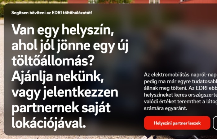 Vállalkozókkal keres ideális elektromos töltőhelyszíneket az E-on: várják a javaslatokat