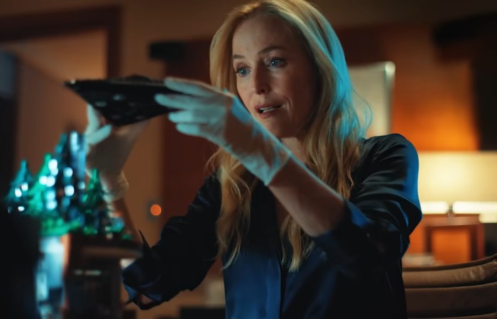 X-akták LEGO-készletet reklámoz Scully ügynök