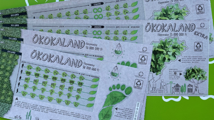 Megérkeztek az első „ökotudatos” sorsjegyek