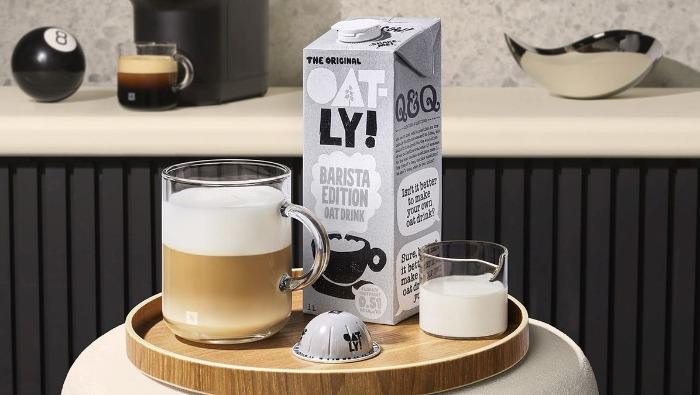 Oatly X Nespresso: Itt a Barista Edition Oatly kávékapszula