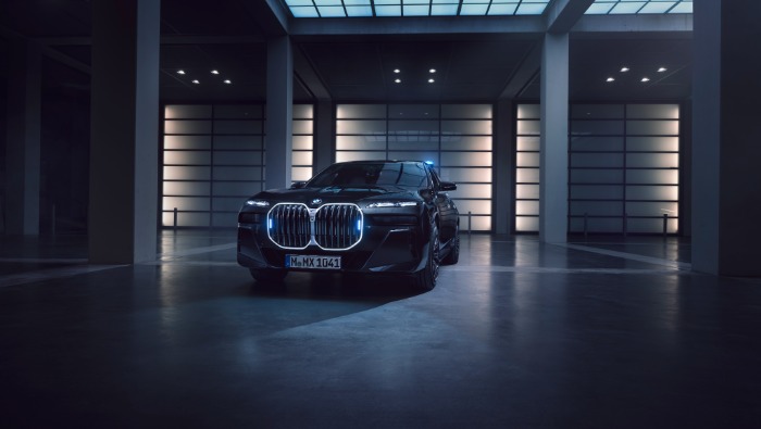 Az első BMW i7 Protection, az új BMW 7-es Protection