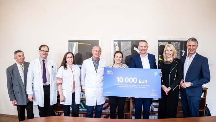 Tízezer eurós támogatás a Szent László Hospice Alapítványnak