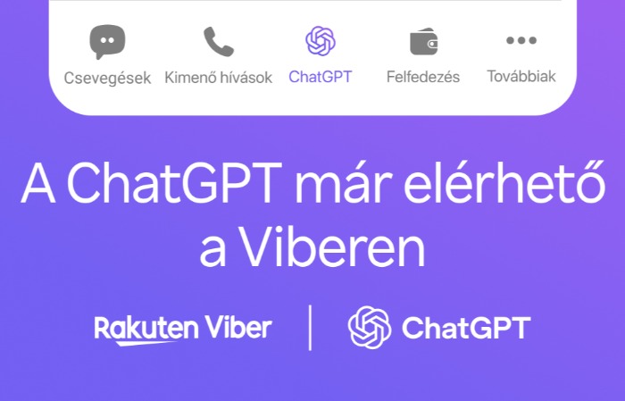 A ChatGPT már elérhető a Viberen