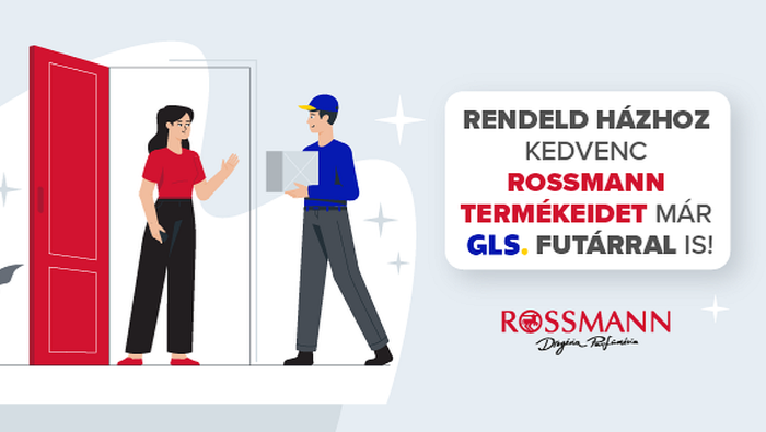 Már GLS-sel is szállít a Rossmann