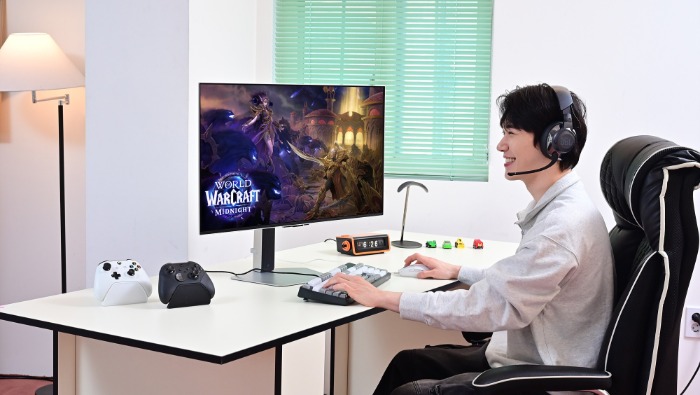 A Samsung videójátékokkal mutatja be az Odyssey G7 monitorokat