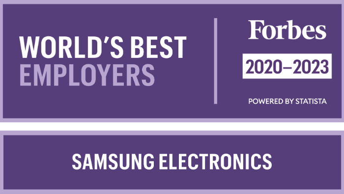 Újra a Samsung a világ legjobb munkaadója