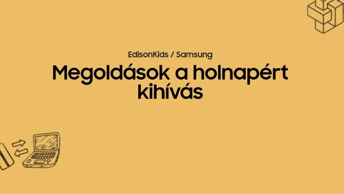 Megvan a Megoldások a holnapért kihívás 8 döntőse