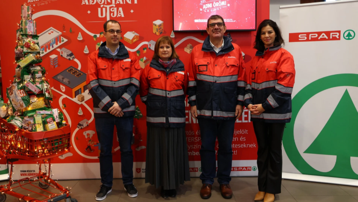 Nehéz sorsú embereknek gyűjtenek a SPAR-üzletekben