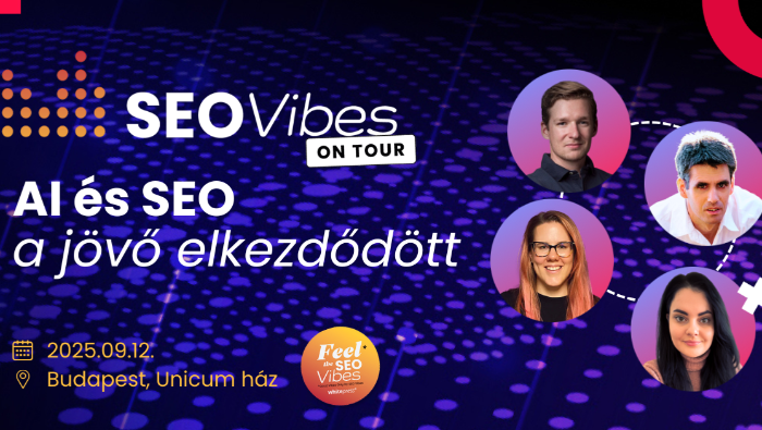 SEO Vibes on tour by WhitePress® - AI és SEO: a jövő elkezdődött