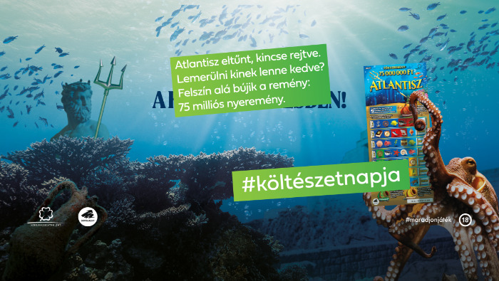 Indul a Szerencsejáték Zrt. költészet napi kampánya