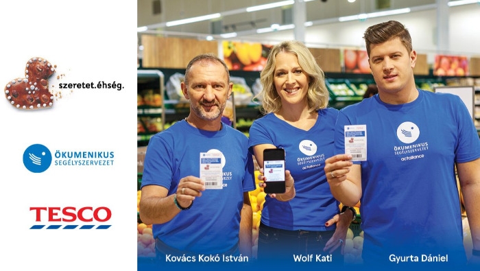 60+10 millió forint adomány a Tescótól