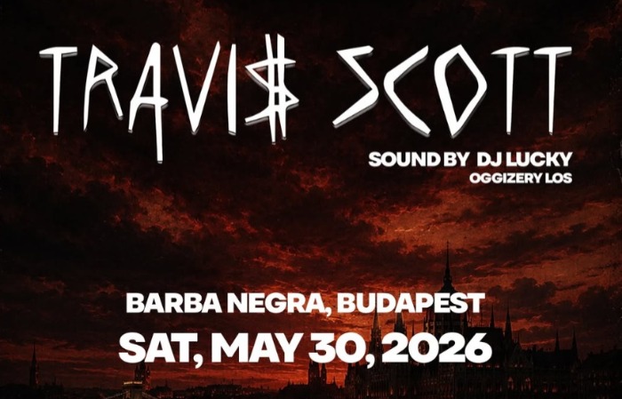 Travis Scott zárt körű bulit tart a budapesti BL-döntő után