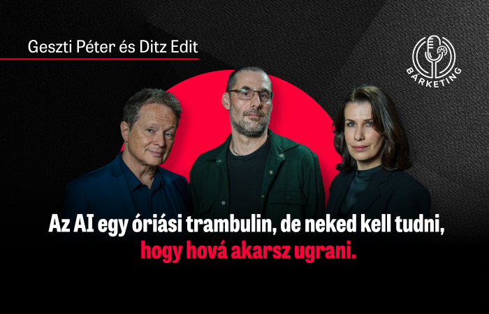 „Az AI egy óriási trambulin, de neked kell tudni, hogy hová akarsz ugrani” – itt a Bárketing Podcast első adása