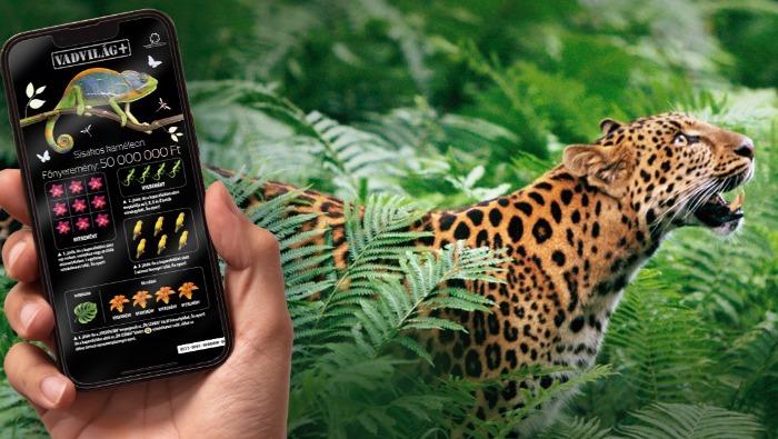 Digitális köntösben tér vissza a népszerű Vadvilág sorsjegy