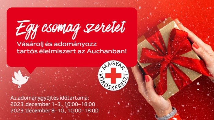 Hétvégén karácsonyi gyűjtést szervez az Auchan