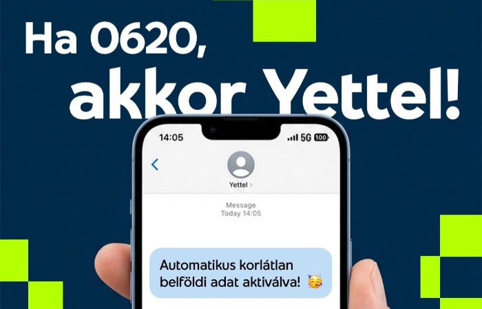 0620: A Yettel korlátlan nettel ünnepli az előhívószámuk napját