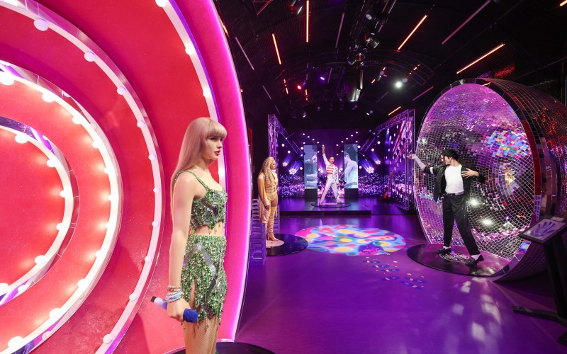 Popikonok a Tussauds-ban