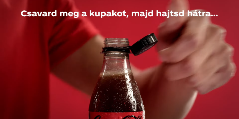 Coca-Cola új kupak