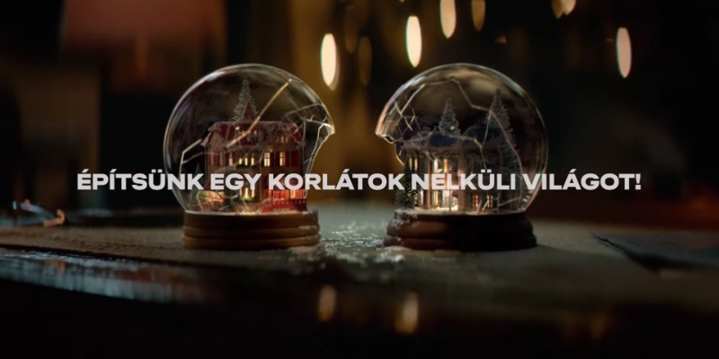 Építsünk egy korlátok nélküli világot! - Telekom karácsony 2024